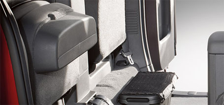 Rear Under-Seat Storage