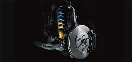 4-Wheel Anti-Lock Braking System (ABS) With Electronic Brake Force Distribution