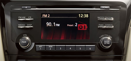 Premium AM/FM/CD Audio System With 5.0'' Color Display