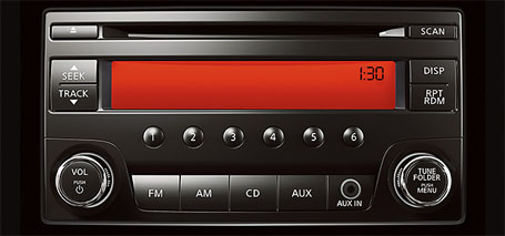AM/FM/CD Audio System With Six Speakers