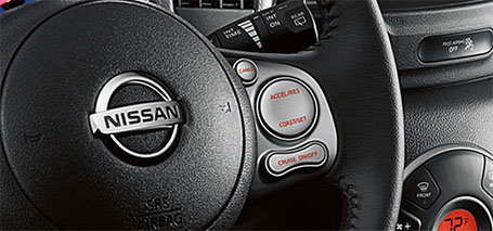 Cruise Control with Steering-wheel-mounted Controls