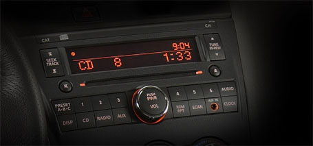 AM/FM/CD Audio System With Auxiliary Input and 6 Speakers