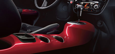 Sport-Motorcycle Inspired Center Console