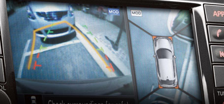 Available Around View® Monitor with Moving Object Detection