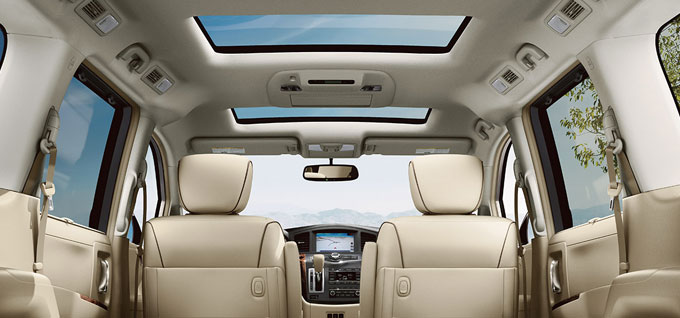 Dual Opening Glass Moonroof