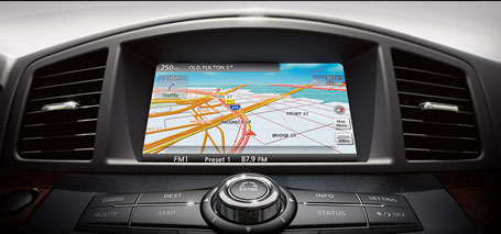 Nissan Hard Drive Navigation System